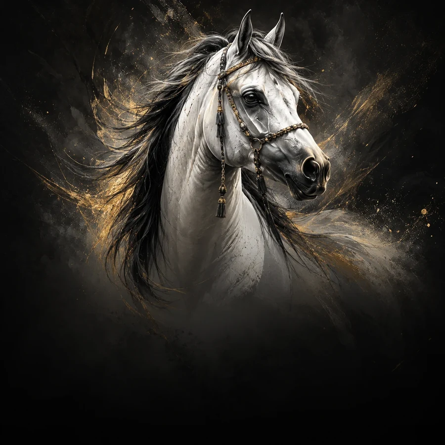خيول عربية